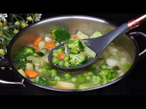 Bereiten Sie diese Gemüsesuppe mit Brokkoli zu, Ihr Magen wird es Ihnen danken!