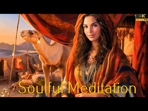 Mystical Desert Serenity: Healing Music for Body, Spirit & Soul - 4K