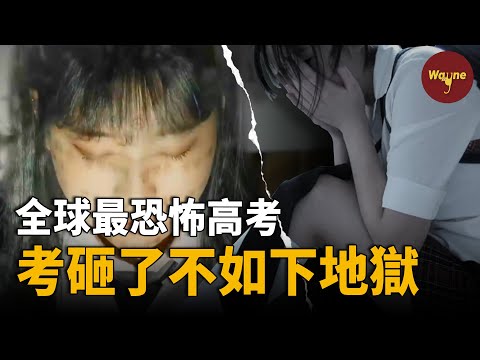 優等生被逼到弒母，女學生被逼到「窒息」，復讀生被逼到跳樓，韓國高考到底有多恐怖？| Wayne調查