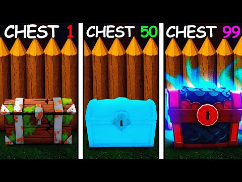 Opening EVERY Chest in 99 Nights in the Forest!