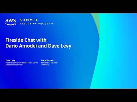 AWS Summit Washington DC 2024 - A Fireside Chat with Dario Amodei, CEO and Co-Founder, Anthropic