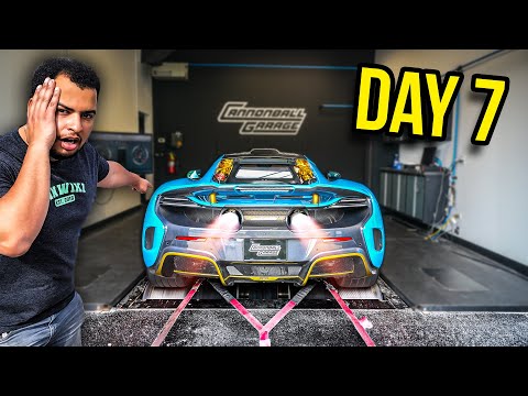 Rebuilding (And Heavily Modifying) My McLaren's Destroyed $100,000 Engine In 7 Days