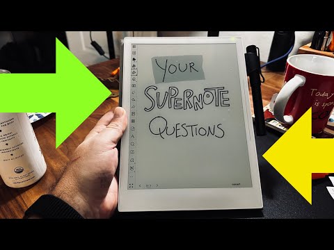 Your Supernote Questions