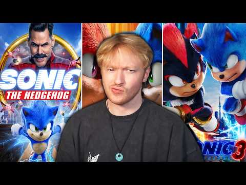 Watching Every SONIC THE HEDGEHOG Movie For The First Time!