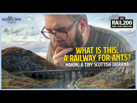 What is this, a railway for ants? Making a T gauge diorama