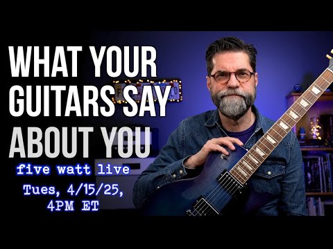What Your Guitars Say About You: Live