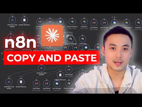 How To COPY and PASTE ANY Ai Agent in n8n With Claude (in Seconds)