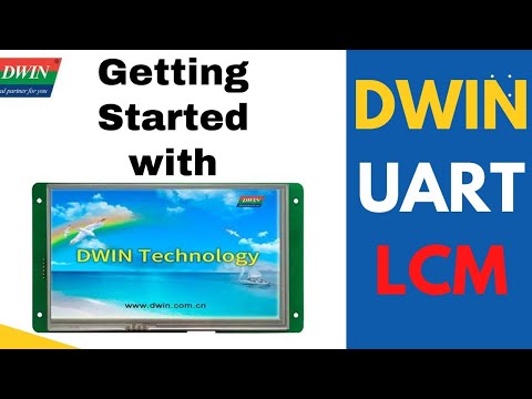 Getting Started with DWIN UART LCM || Basic Project