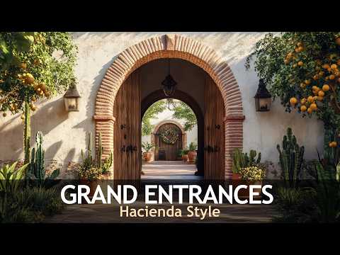 Design Decisions That Define Quiet Luxury Hacienda Entrances