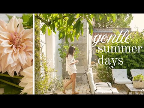 40 - Slow Summer Days in the French Countryside | Harvests, Brocantes & Garden Blooms