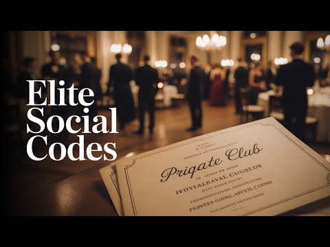 The Unspoken Social Rules That Instantly Expose New Money