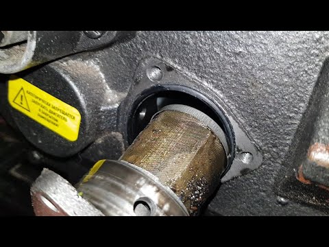 Первая замена масла в двигателе. Дизельный мотоблок TATA. 8лс.