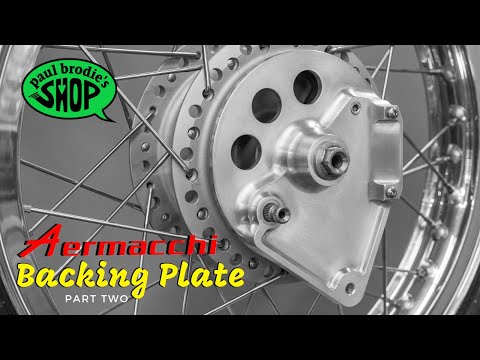 Aermacchi Backing Plate - part 2 // Paul Brodie's Shop