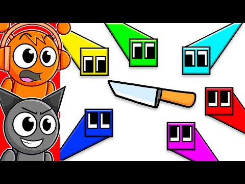 Sprunki Watch the ULTIMATE Cube Race War!