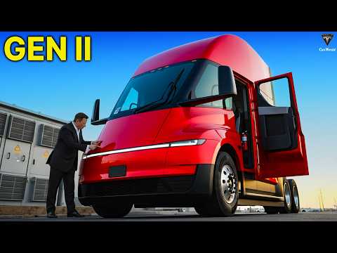 BIG REVEAL! Tesla Semi G2 Refresh First Look Amazing! 11 NEW Upgrades HERE!