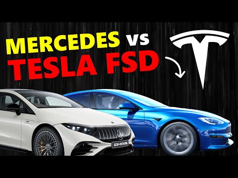 Tesla FSD vs Mercedes Drive Pilot | Self Driving Cars Compared