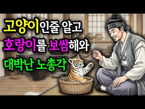 바보 노총각과 기생에게 은혜 갚는 호랑이 이야기ㅣ야담 | 민담 | 설화 | 야화 | 전설 | 옛날이야기ㅣ오디오북
