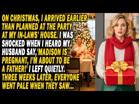 I Arrived Early🎄Just In Time To Hear My Husband Announce His Mistress's Pregnancy😡Three Weeks Later