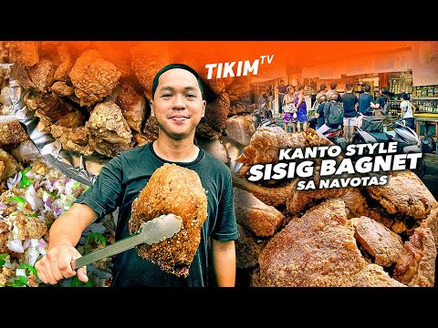 CRISPY SISIG BAGNET sa NAVOTAS, SOLD OUT Everyday | SISIG NI MUTIK Story | TIKIM TV