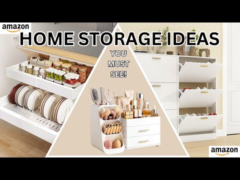 60+ Amazon STORAGE Ideas For SMALL APARTMENTS To Maximize Space | Improve Organization (With Prices)
