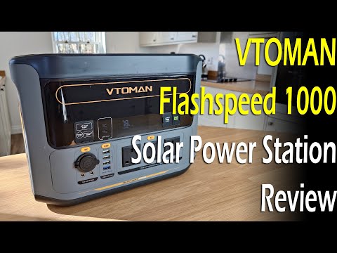 VTOMAN Flashspeed 1000 Solar Power Station Review 😎