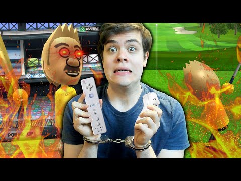 Beating Wii Sports WHILE HANDCUFFED | FINALE