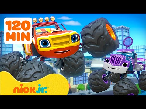 Вспыш и чудо-машинки | ЛУЧШИЕ трансформации и спасения Вспыша! с Эй-Джеем | 120 минут | Nick Jr.