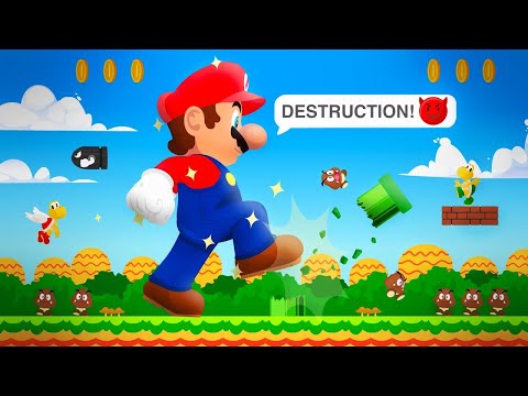 Mario DESTROYS Everything! | Evolution of Super Mario 3