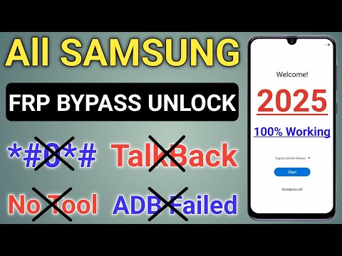 Without TalkBack 2025 || All SAMSUNG FRP BYPASS ANDROID 12/13/14 || No Need Code *#0*#