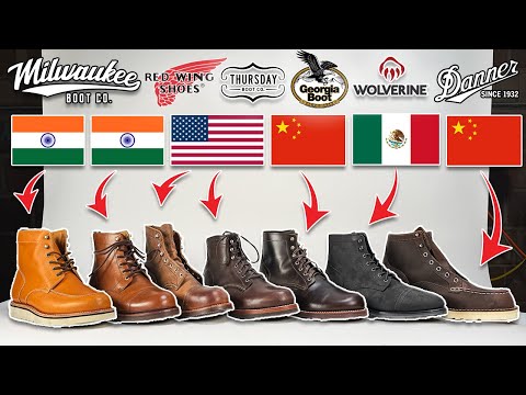 Can you trust boots made in India? Milwaukee, Red Wing, Georgia, Thursday