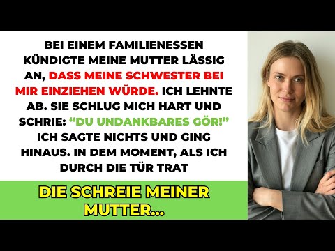 Meine Mutter Erwähnte Nebenbei, Dass Meine Schwester Einziehen Würde…