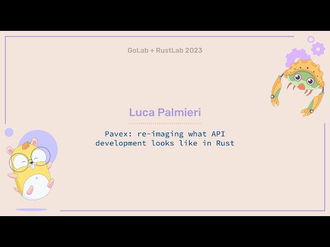 Pavex: re-imaging what API development looks like in Rust - Luca Palmieri