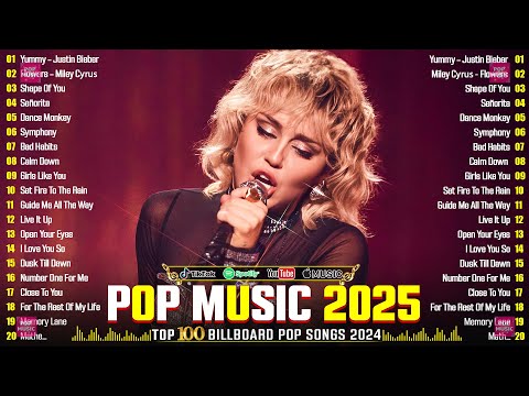 Miley Cyrus, Sabrina Carpenter, Maroon 5,Justin Bieber, SIA - Billboard Hot 100 This Week