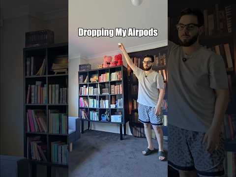 My Airpods didn’t survive the drop test🫣