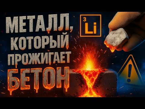 МЕТАЛЛ, КОТОРЫЙ ПРОЖИГАЕТ БЕТОН