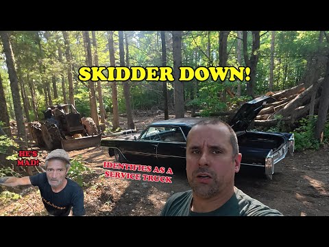 This Guy Was PISSED About This Fix!!! Repairing a Timberjack Skidder Back In The Woods.