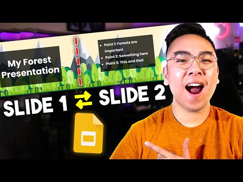 Clean Google Slides Continuous Slide Transition! *tutorial*