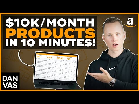 Amazon FBA: How I EASILY Find $10K/Month+ Profitable Products To Sell In 2023