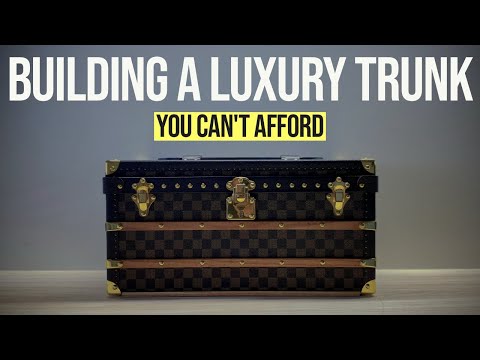 Scotsman builds copy of $47,000 Louis Vuitton trunk for $400.
