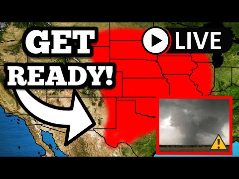 The Scottsbluff, Nebraska Tornado Warnings, As They Happened Live, Severe Weather Coverage (6/23/23)
