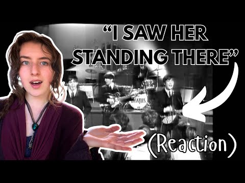 Hannah reacts to “I saw her standing there” | The Beatles | 1963 | Live