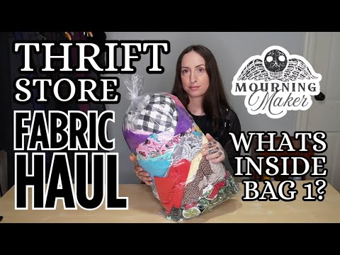 Thrift Store Fabric Haul | Bag 1.
