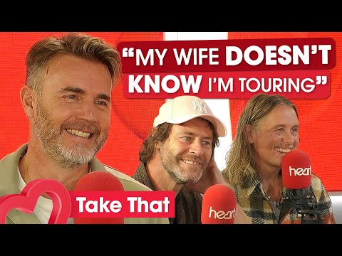 Take That haven't told their families they're touring 🤣