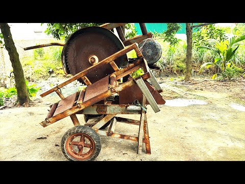 Vintage Woodworking Machine Restoration Project Bought at a Scrap Shop // Restoring Versatility