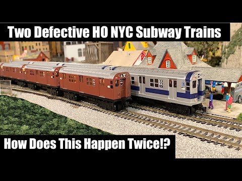 I Bought Defective Trains from the Factory?! New NYC Subway Set...