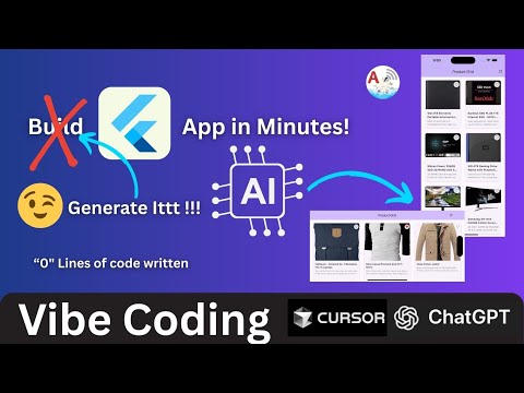 Generate a fully functional Flutter app in minutes with Cursor AI – no coding needed! | amplifyabhi