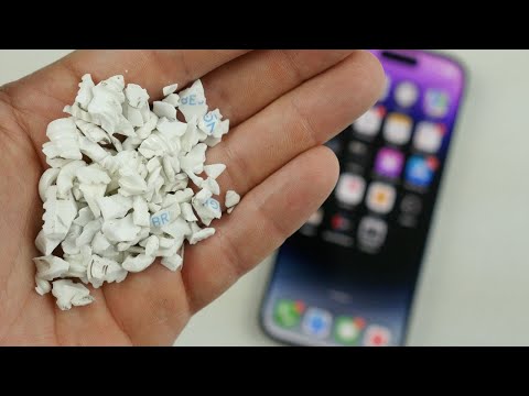 Don't Throw Spark Plug Pieces on iPhone 14 Pro!