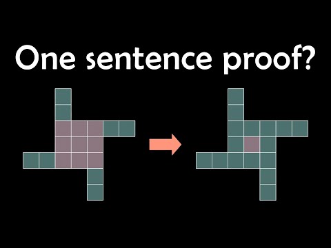 Is this the most beautiful proof? (Fermat's Two Squares)