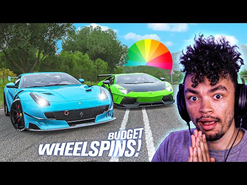 Budget WHEELSPIN Builds in Forza Horizon 4!
