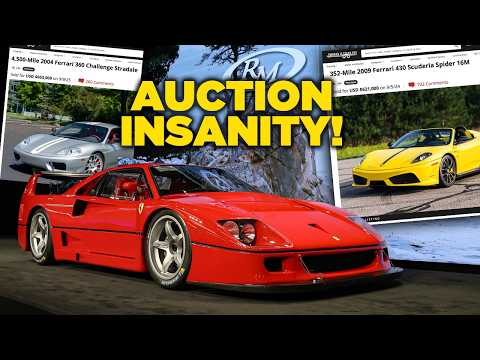 NO ONE EXPECTED the Ferrari market to do this last week!